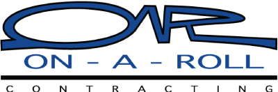 On A Roll Contracting Color Logo
