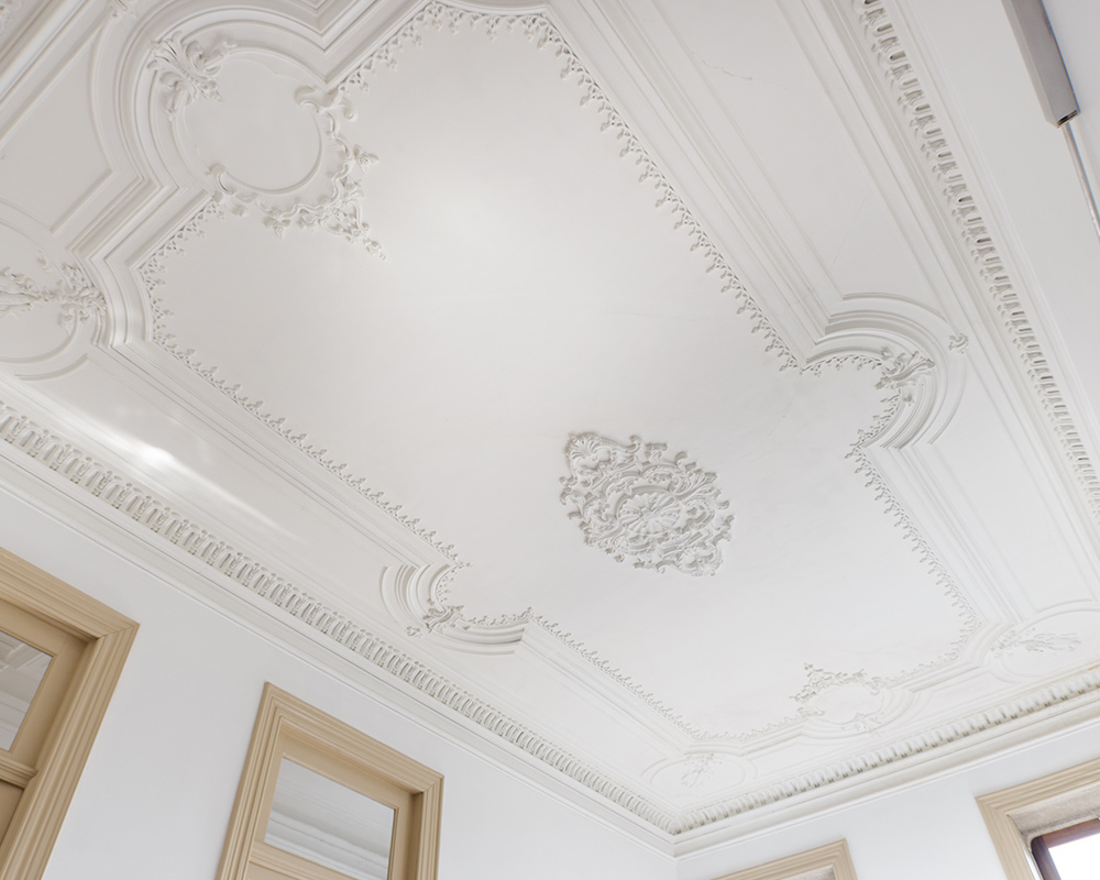 Image 30 house ceiling with decorative plaster ornament kinnelon nj